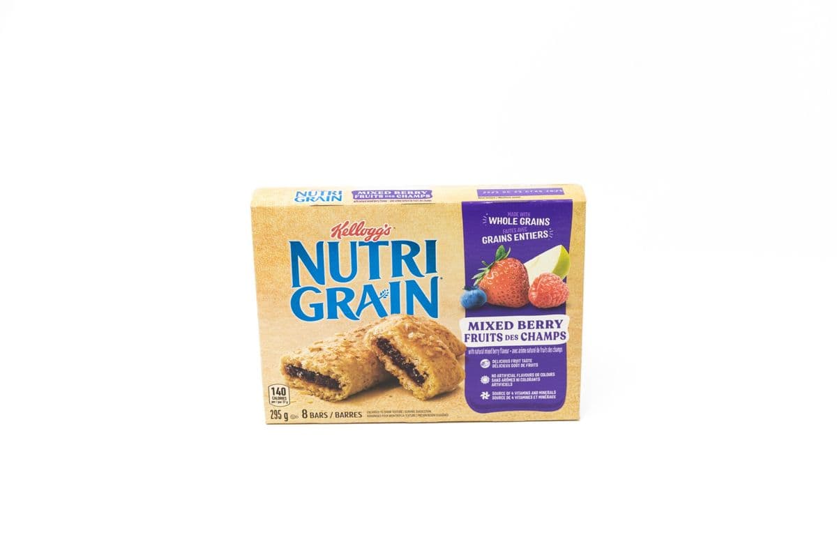 NUTRI GRAIN 8 PK box