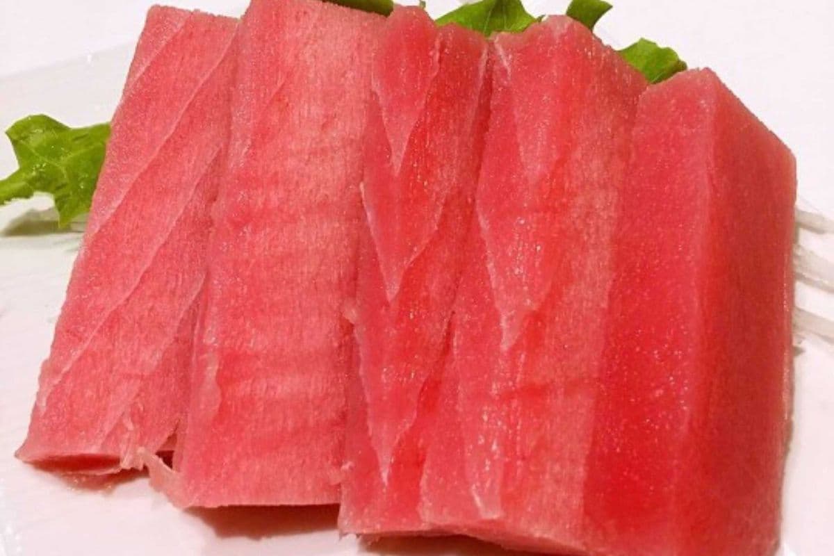 B11. Red Tuna Sashimi(5 pcs)