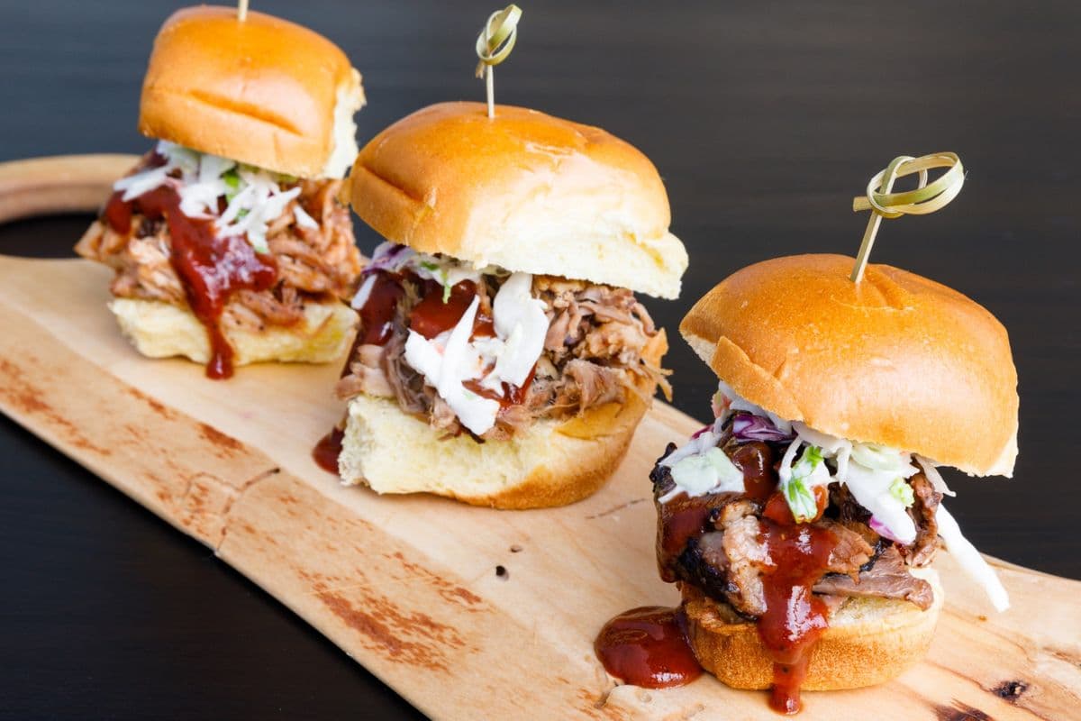 BBQ Meat Sliders (3 pcs) Meal