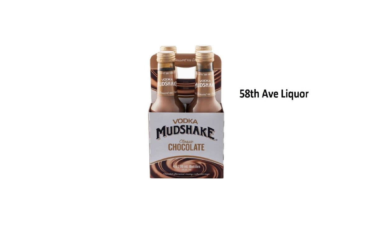 VODKA MUDSHAKE CHOCOLATE BOTTLES (1 x 4x270ML)
