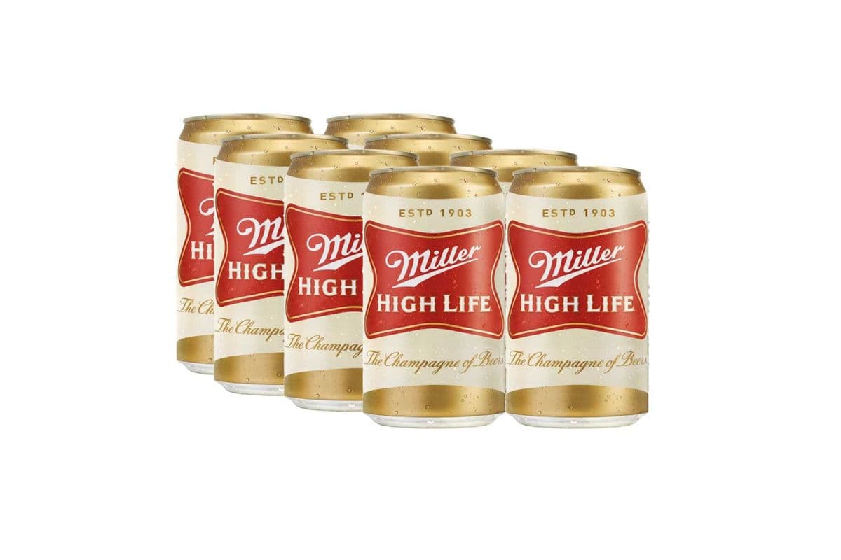 825113. MILLER HIGH LIFE (8 x 355ML (CANS))