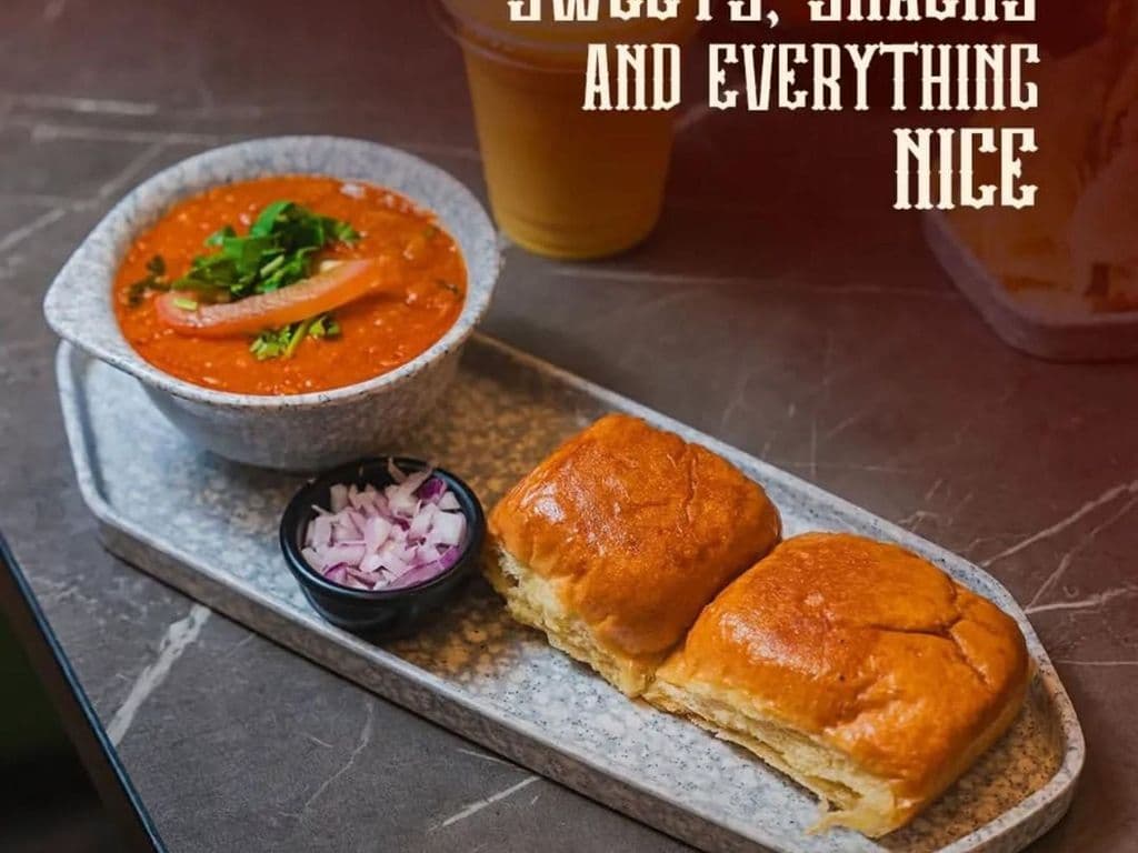 Cheese Pav Bhaji