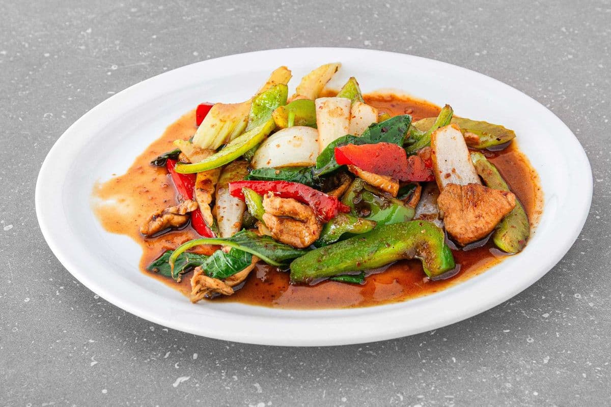 E5. Stir-Fried in Chili Jam