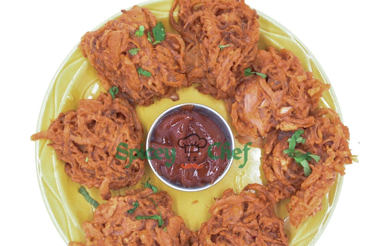 Onion Bhaji (Vegan) (Gluten-Friendly)