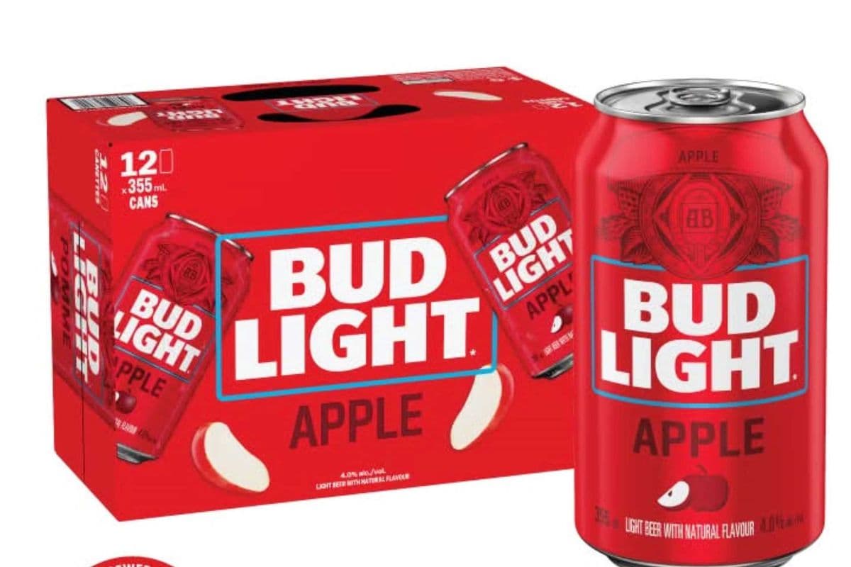 Bud Light Apple (12 Cans) (12 x (4% ABV) (355 ml can))