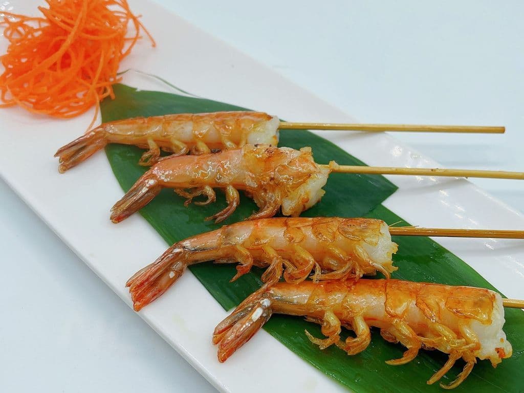 BBQ Shrimp on Skewer