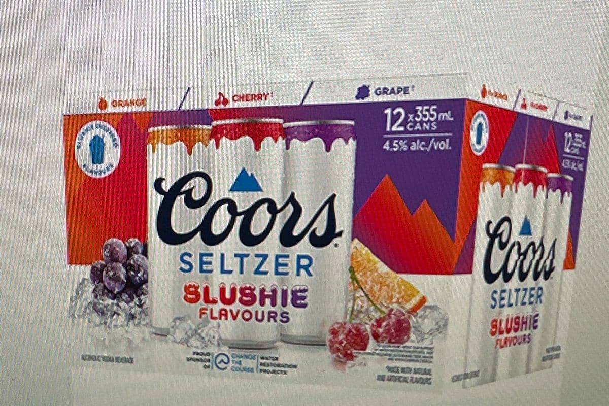 Coors Seltzer Slushie 12 Mix (12 x 355 ml)