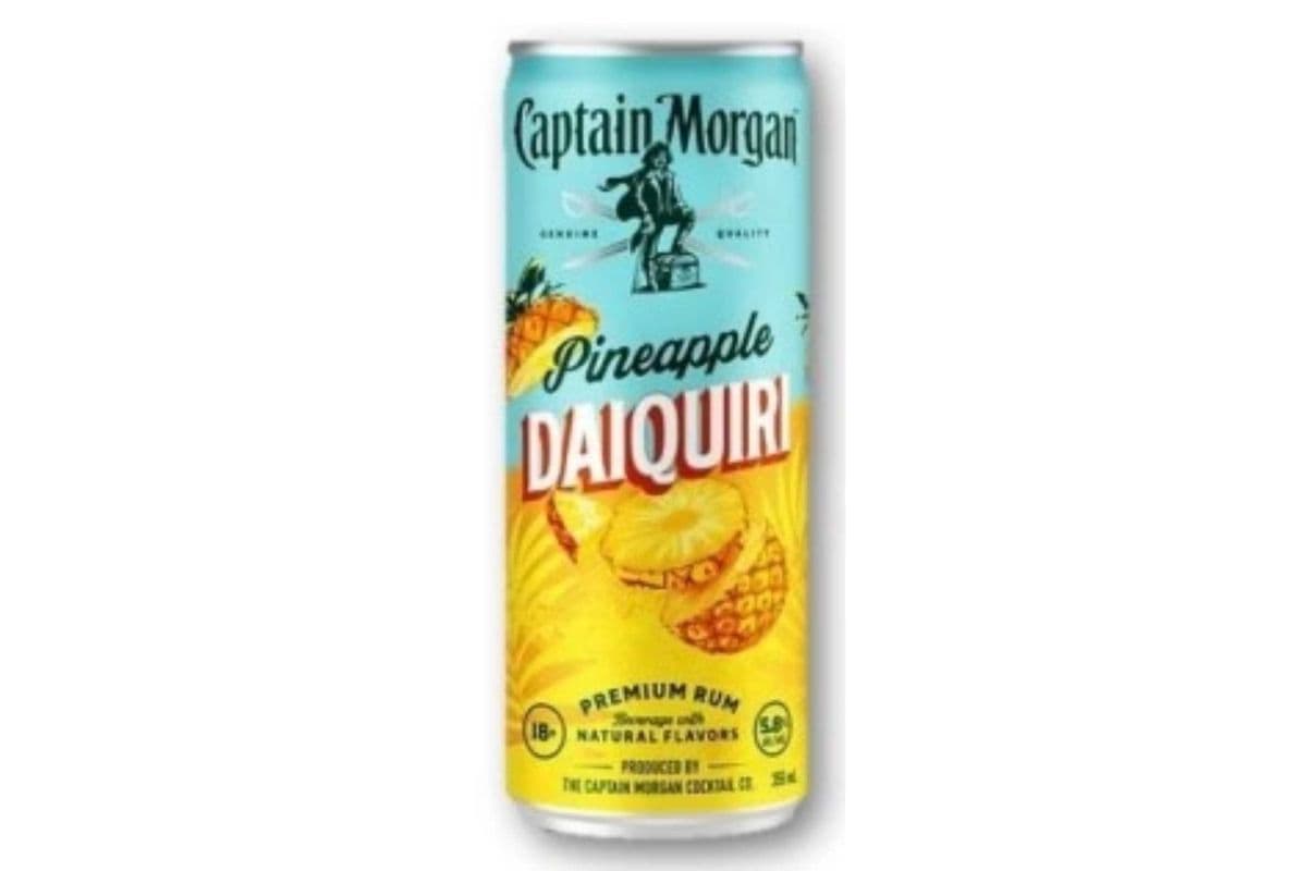 CAPTAIN MORGAN PINEAPPLE DAIQUIRI 4 PK (4 x 355ML)