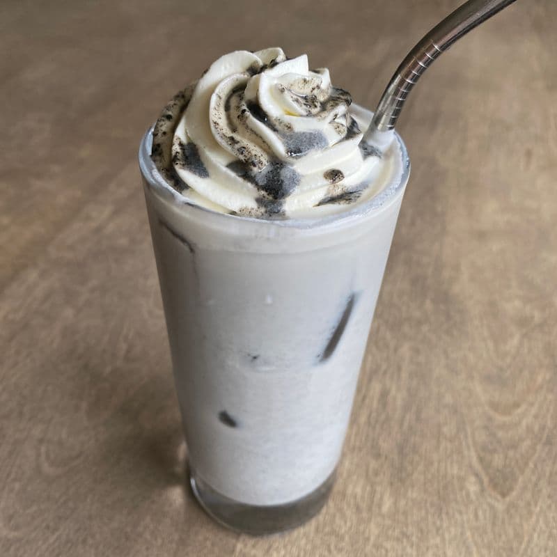 Iced Black Sesame Latte