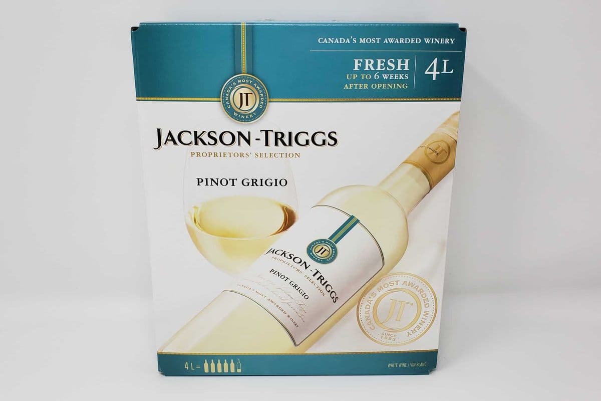 JACKSON TRIGGS PS -PINOT GRIGIO (1 x 4L CASK)