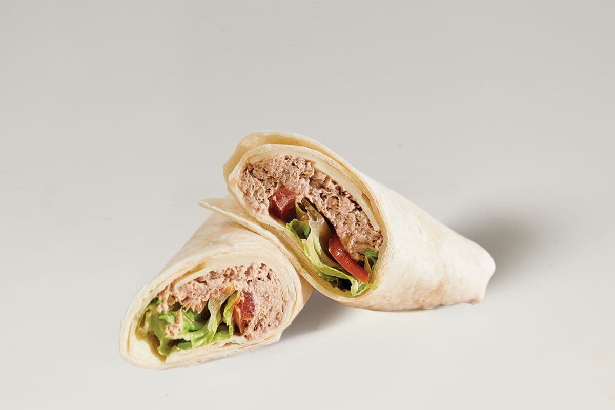 Wrap à la salade de thon / Tuna Salad Wrap