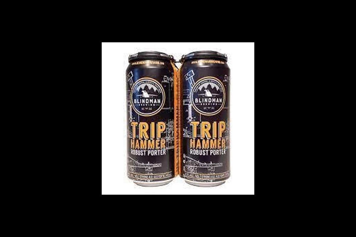 BLINDMAN TRIP HAMMER ROBUST PORTER (4 x 473ML CANS) (4 x 473ML)