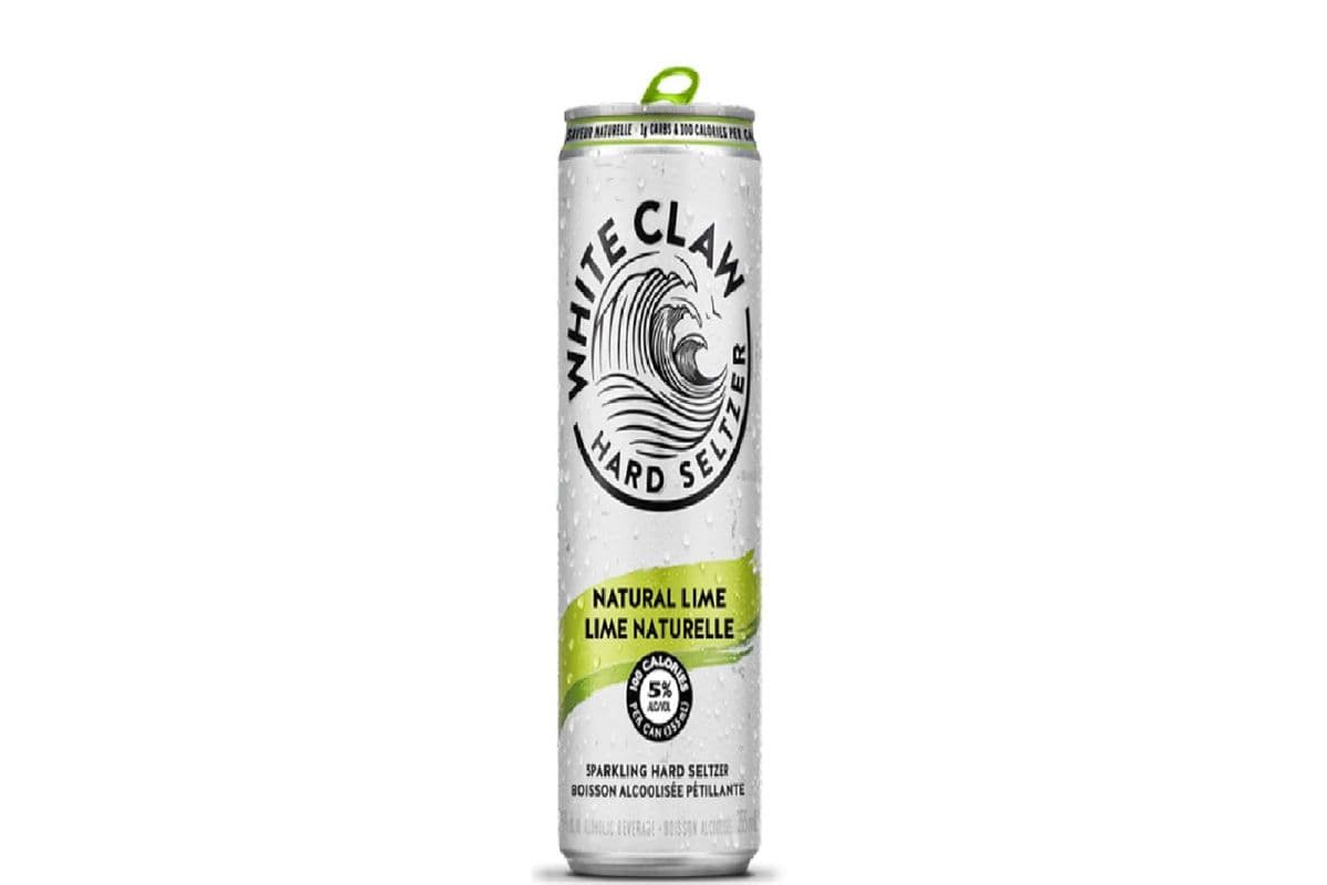 White Claw Natural Lime Hard Seltzer (1 x 473ml can)