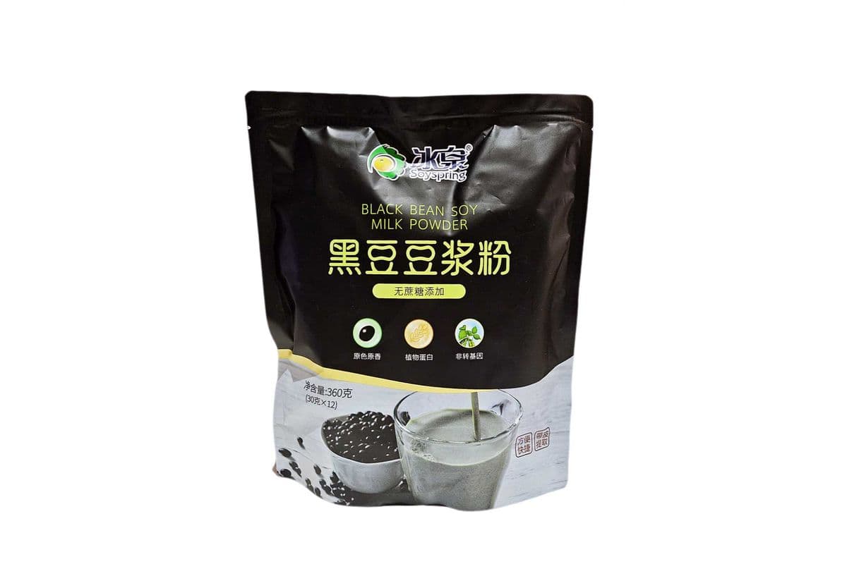 BQ Black Bean Soy Milk Powder（12Bags）（冰泉 黑豆豆浆粉）