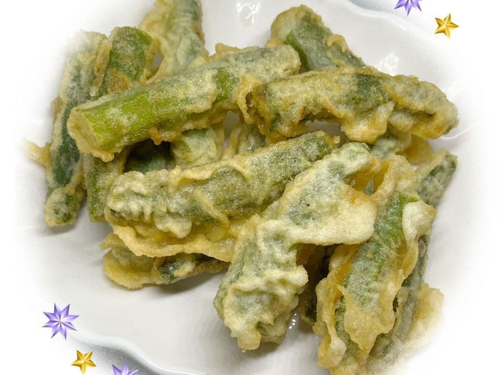 #Baby Okra Tempura