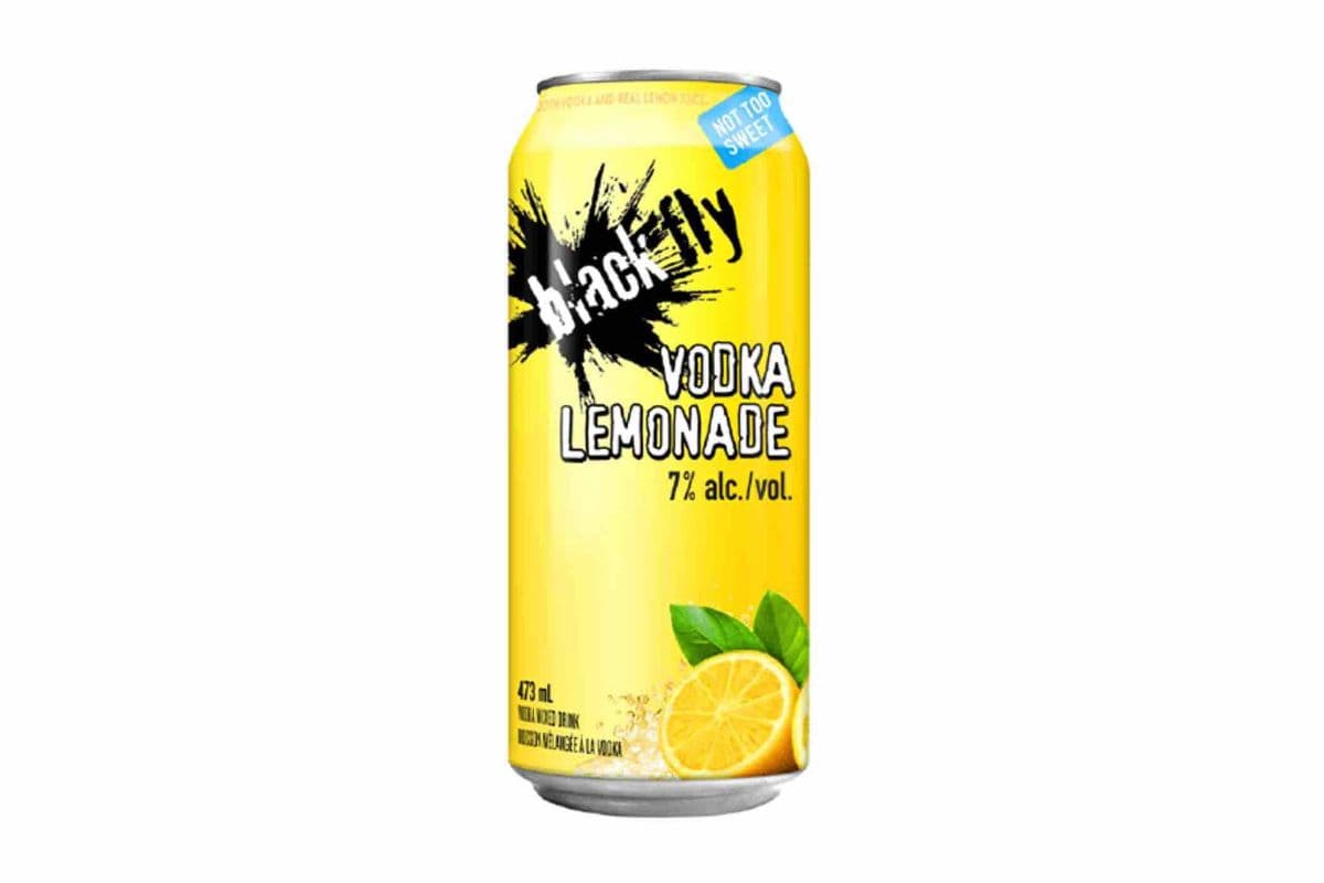 Black Fly Vodka Lemonade (1 x 473mL Can)