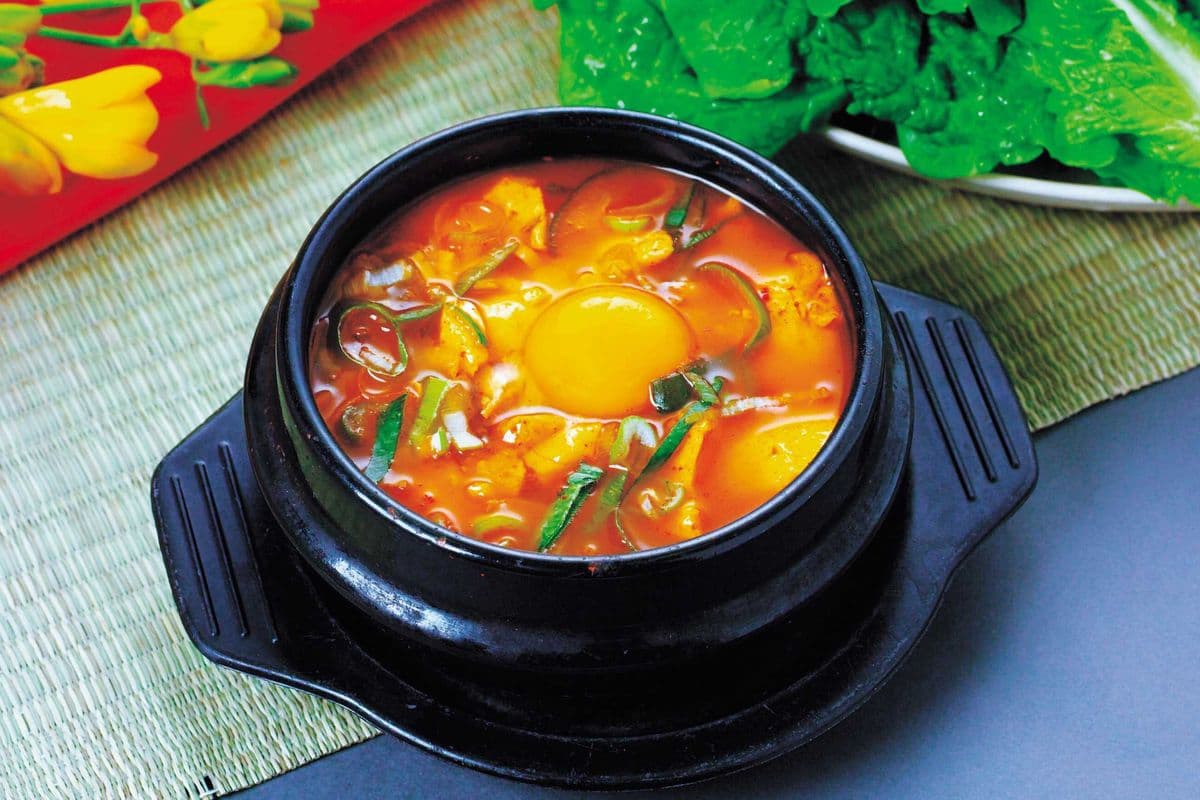 Gopchang Tofu Soup