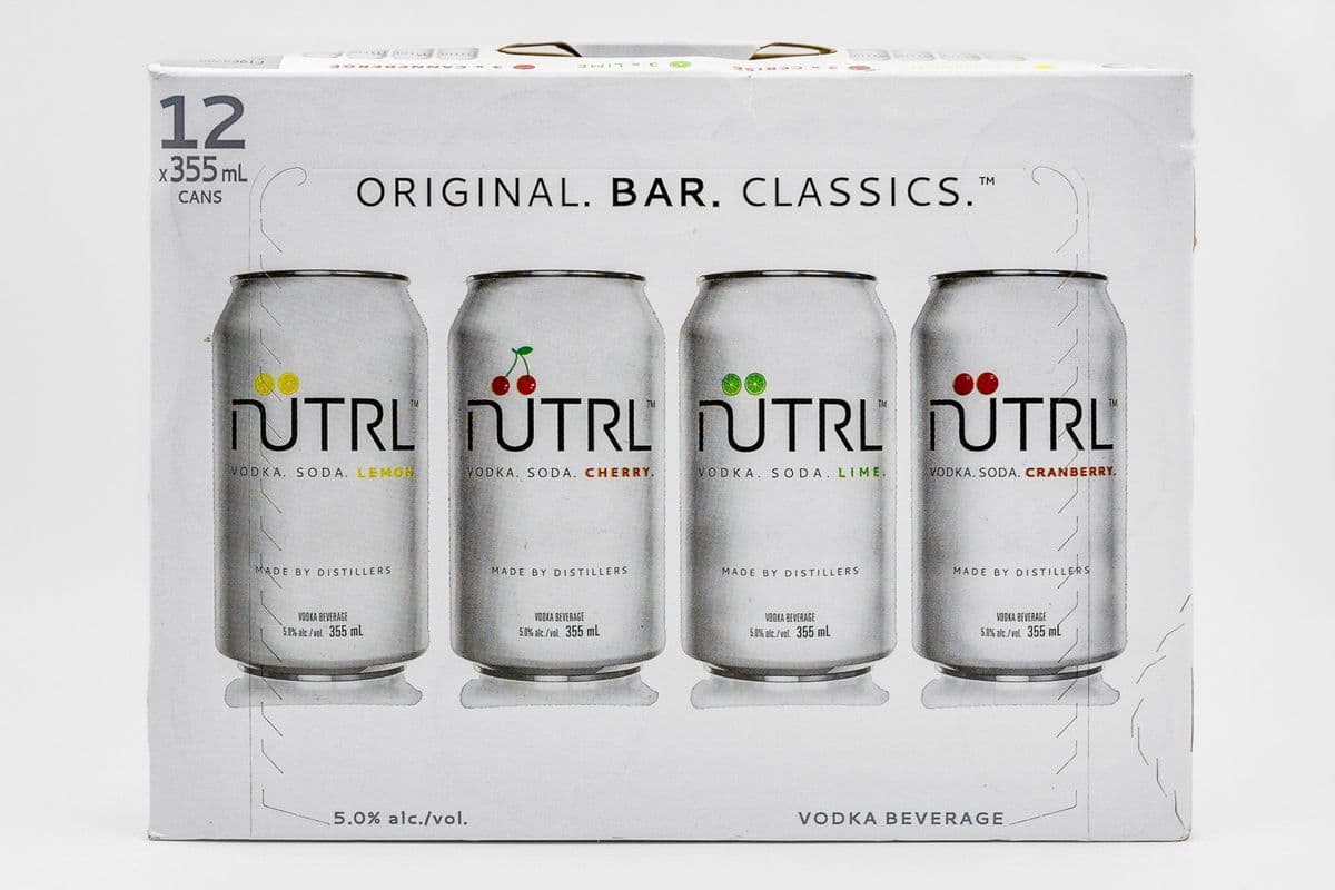 Nutrl Vodka Soda Mix Pack (12 Cans) (12 x 355ML)