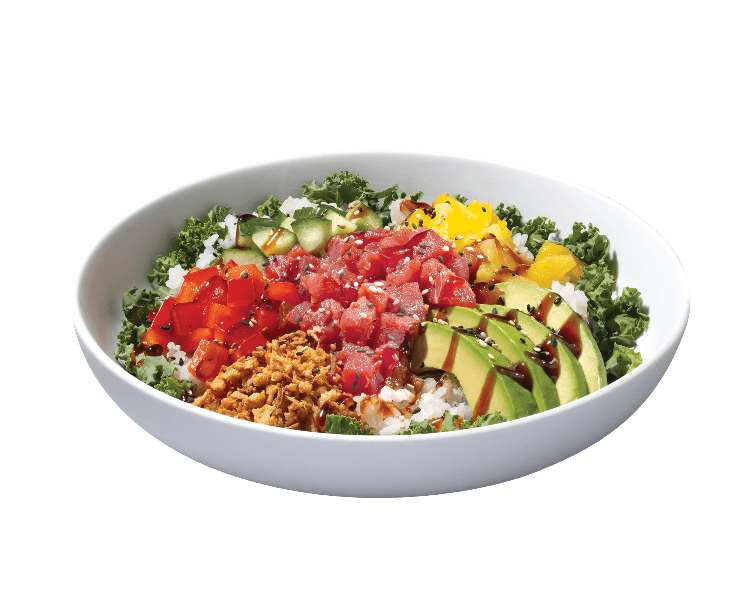 Tropical Tuna Poke Bowl