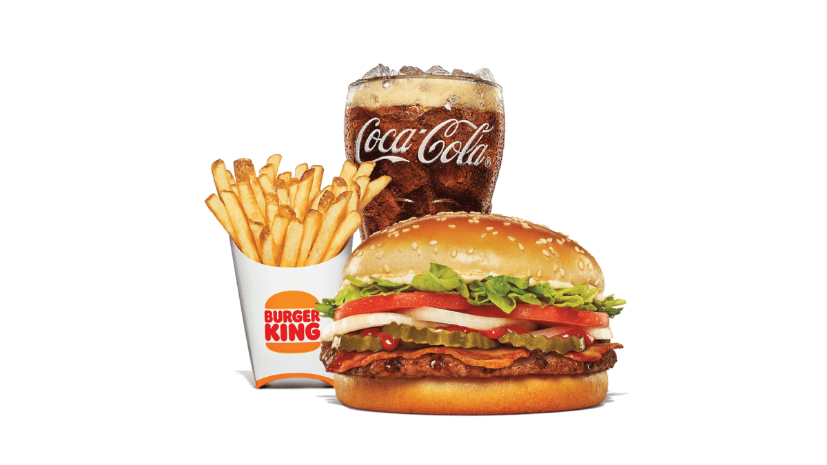 Whopper® with Bacon Medium Combo