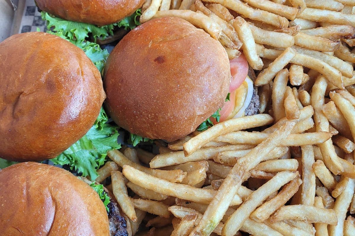 Family Burger Box & Fries