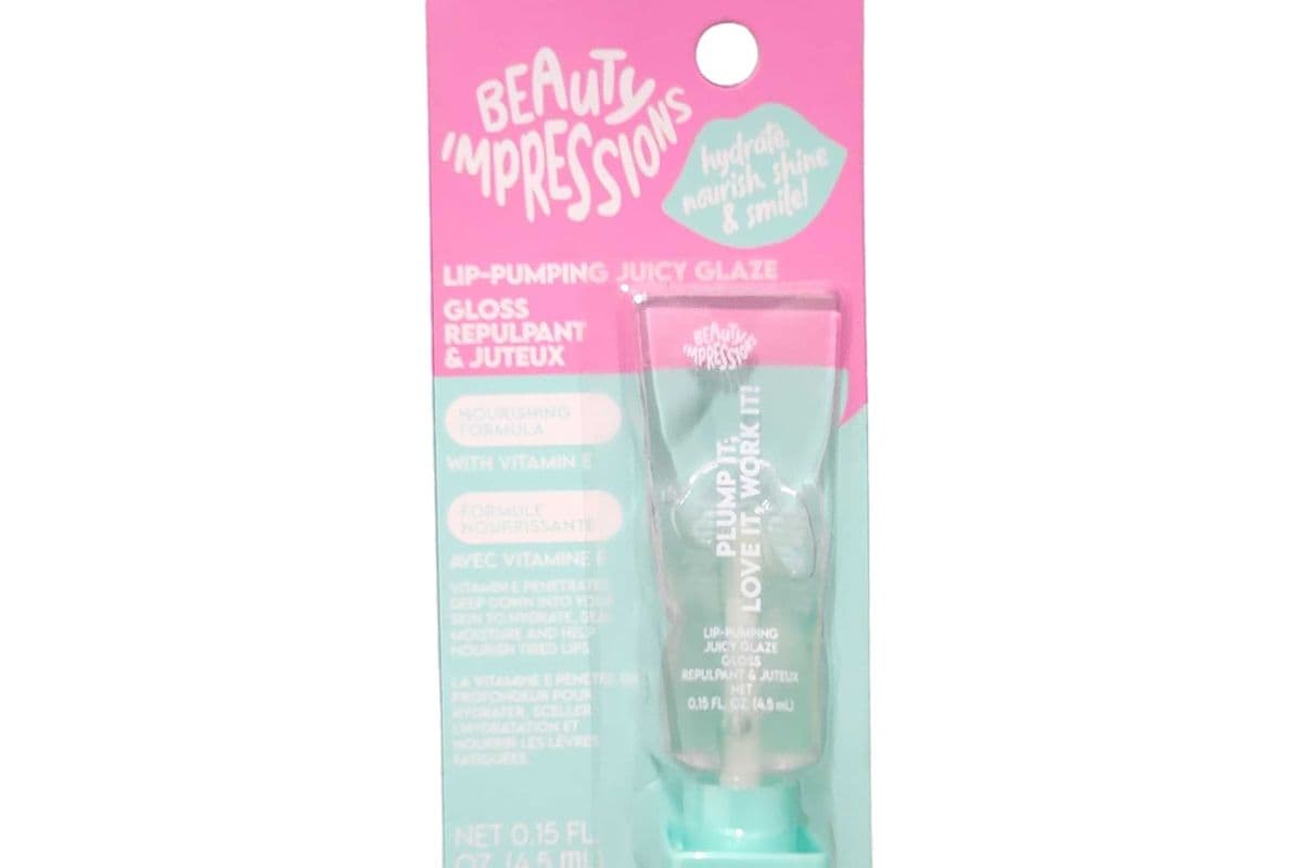 Beauty Impressions Lip-Pumping Juicy Glaze Gloss - Nourishing Formula with Vitamin E
