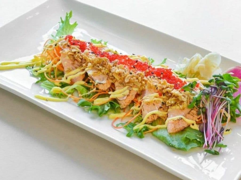 Tataki de saumon