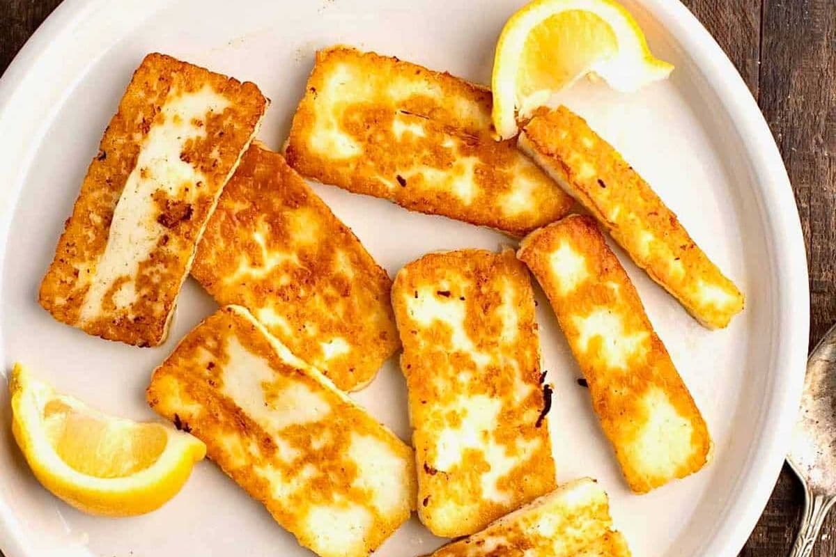 Pan-Fried Halloumi