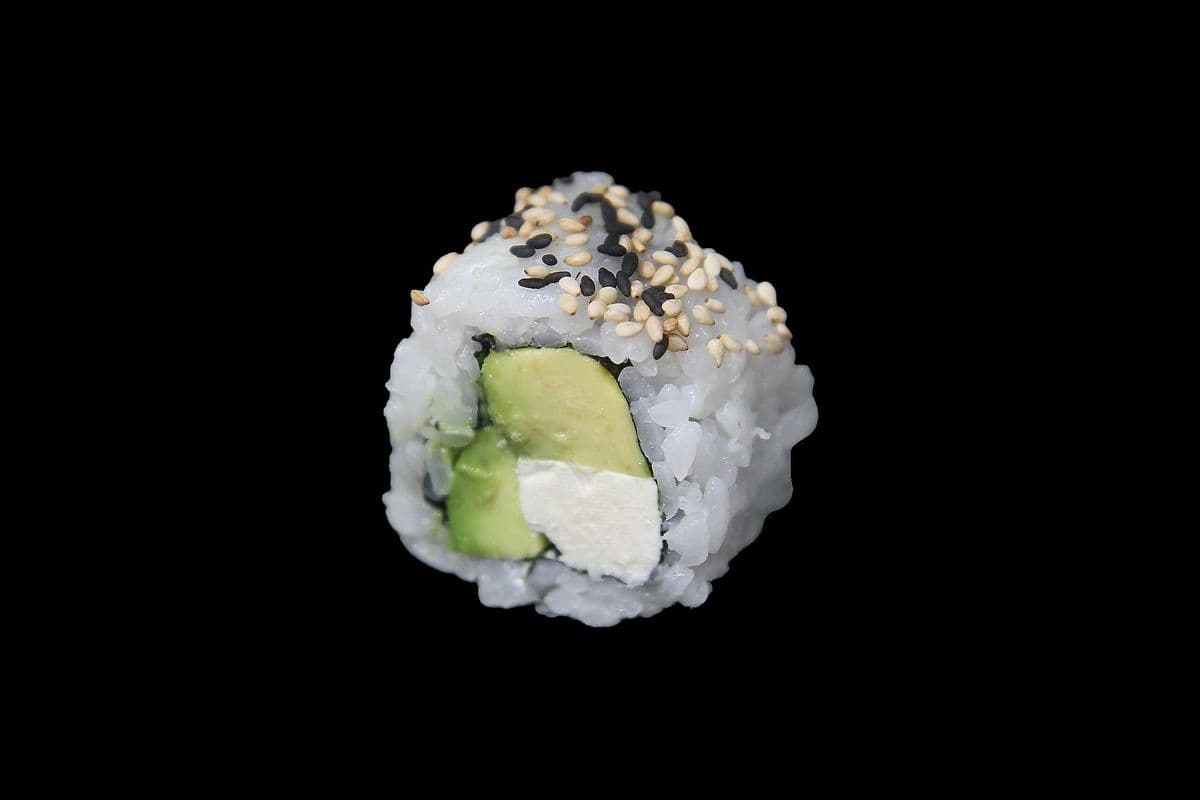Avo and Cream Cheese Roll
