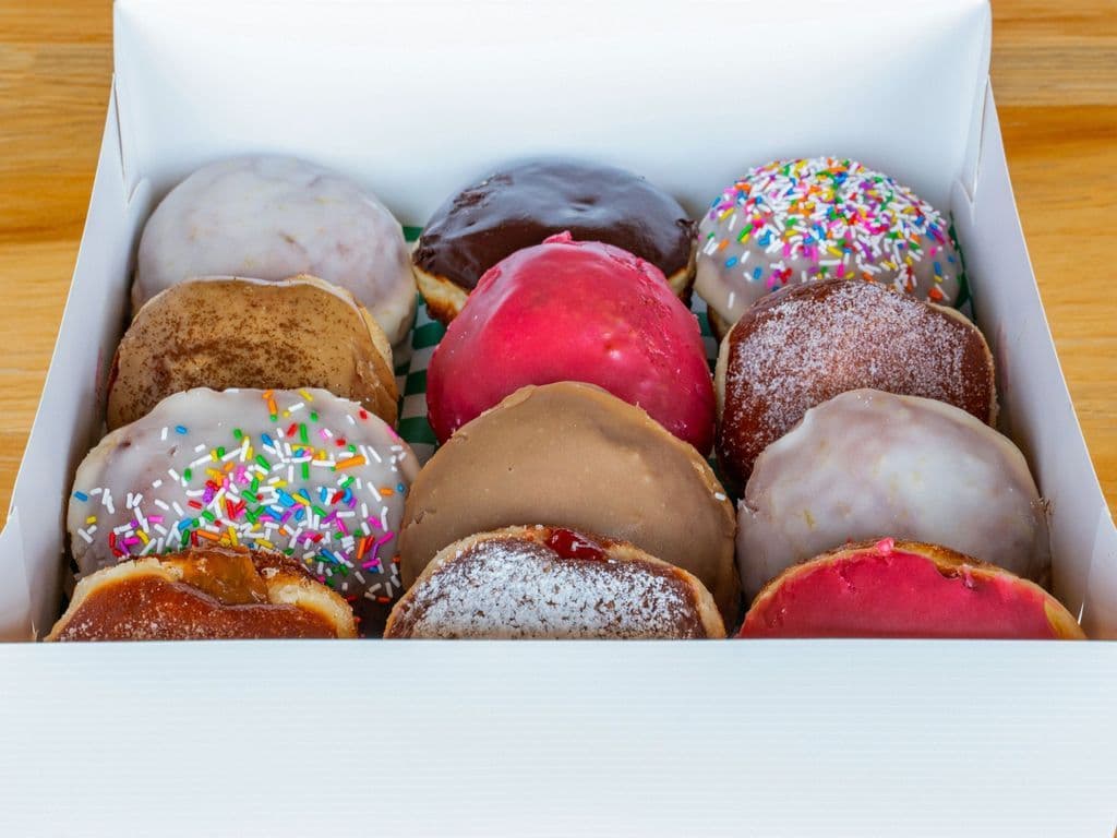 Dozen mix donuts