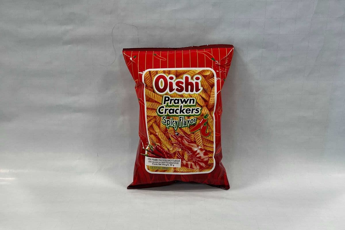 Oishi Prawn Cracker Spicy (90 g)