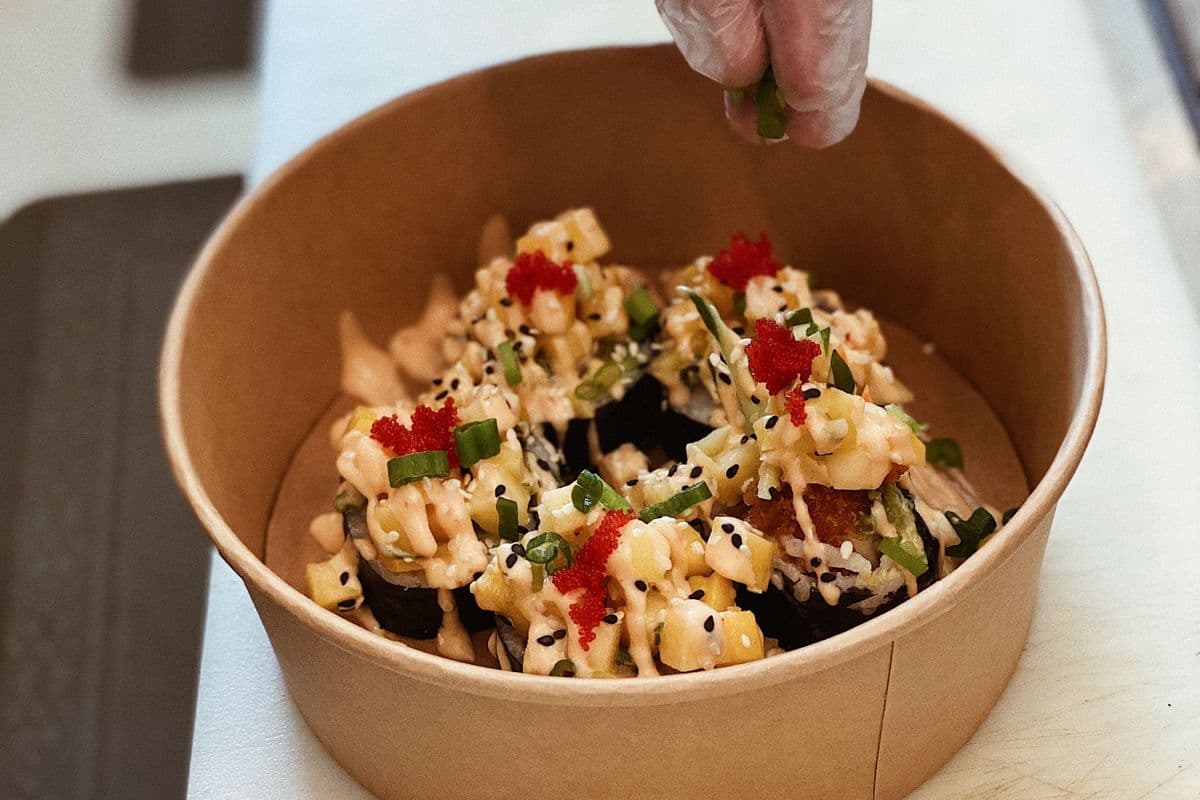 Crevettes tempura