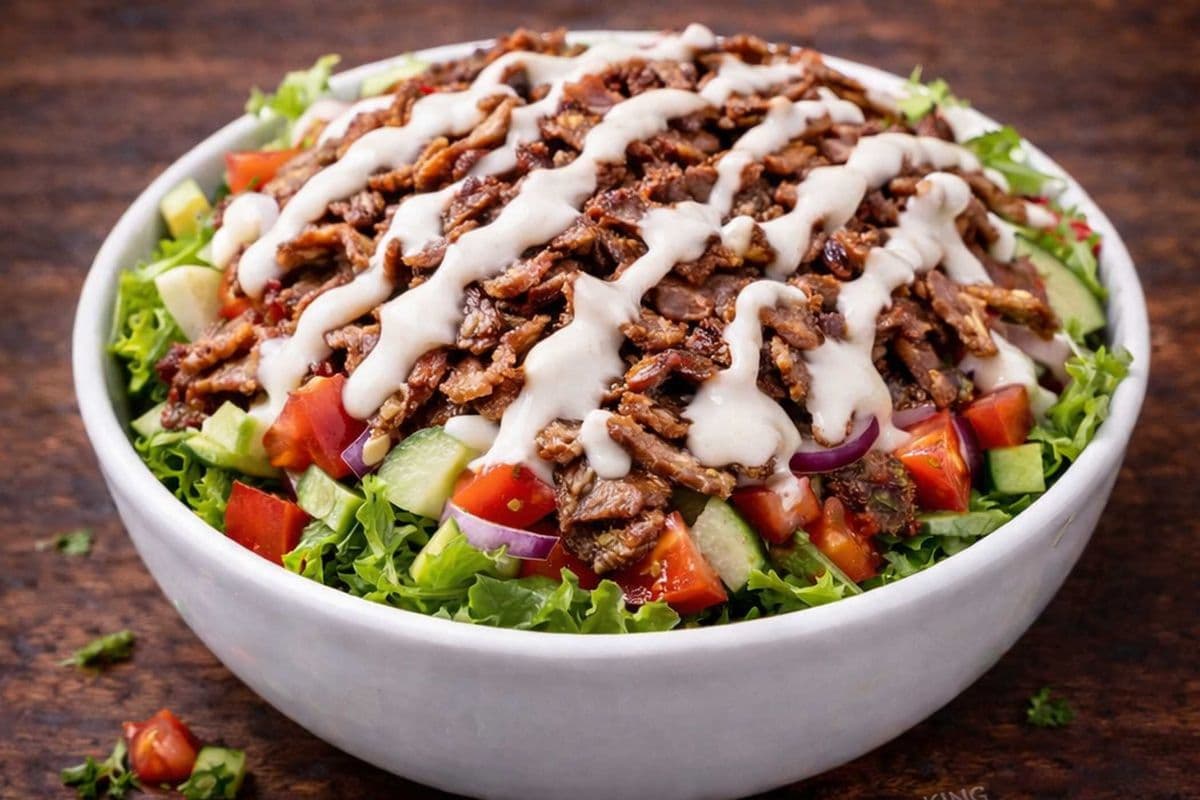 Donair Salad