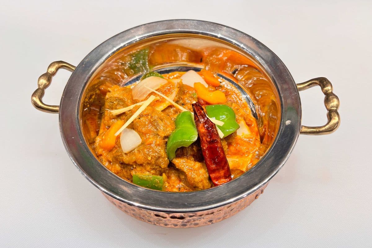Karahi d'agneau / Lamb karahi