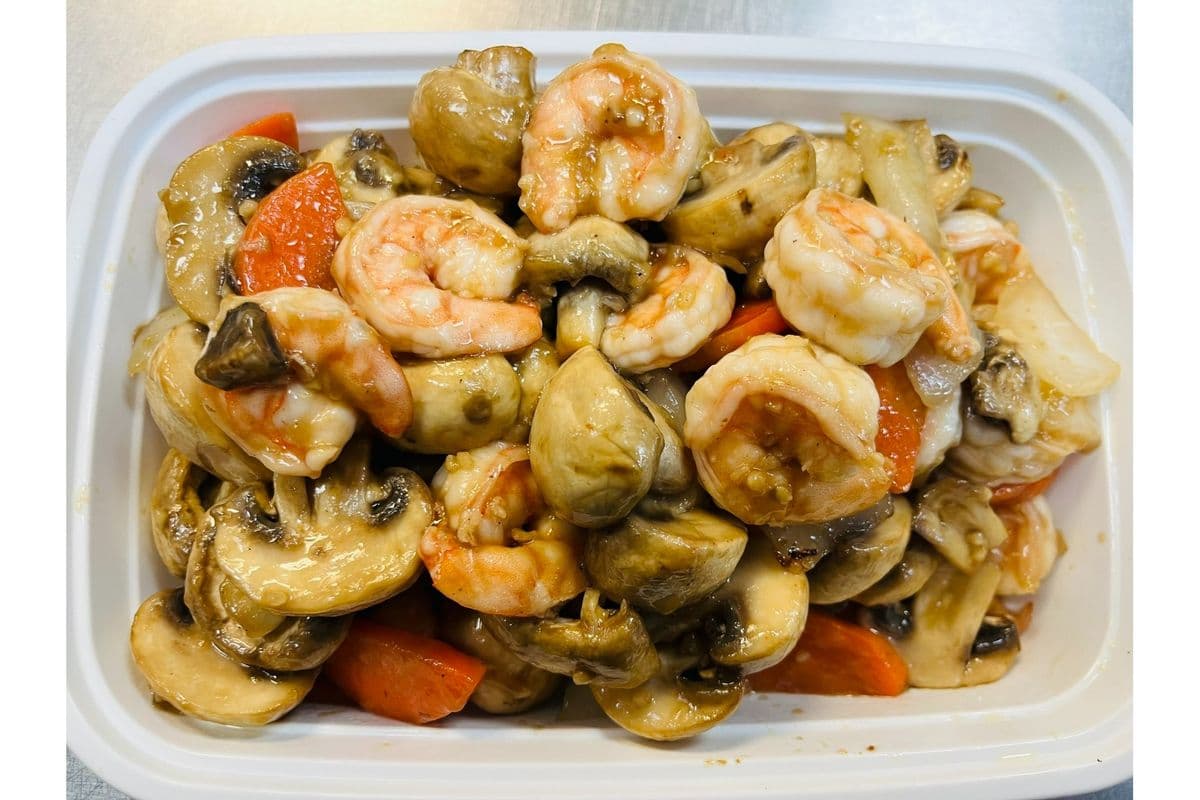 Shrimp with Mushrooms