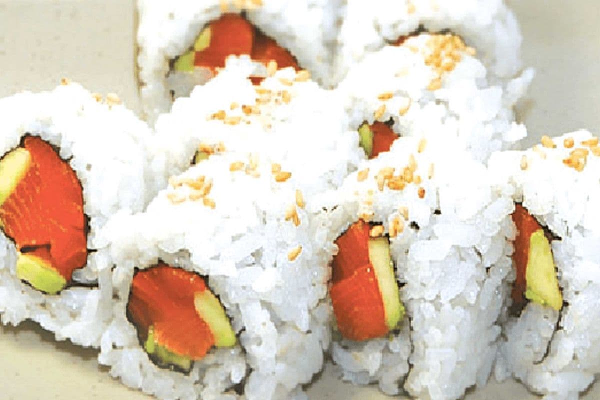 Sockeye Salmon and Avocado Roll