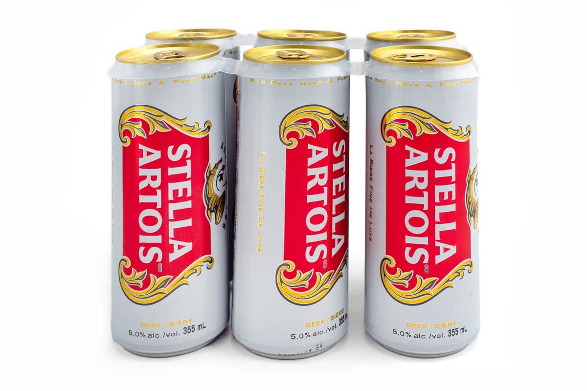 Stella Artois (6 x 355 ml Cans)