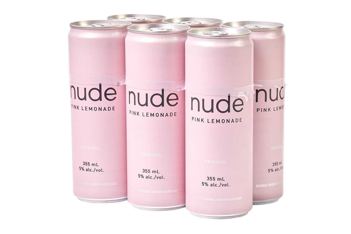 Nude-Pink Lemonade (6 x 355 ml Cans)