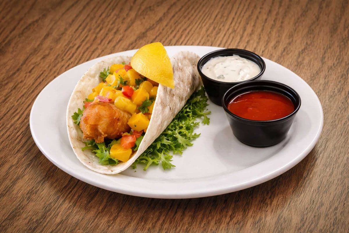 Soft Shell Taco - Battered Fish