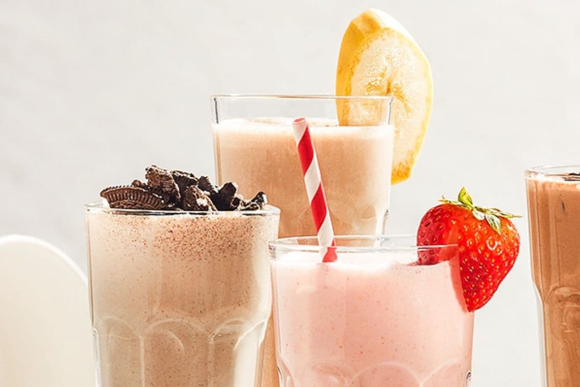 Banana Split Milkshake