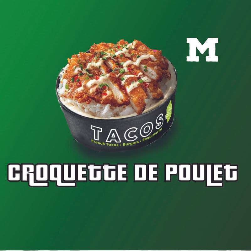 KROUSTY THAÏ MOYEN CROQUETTES DE POULET