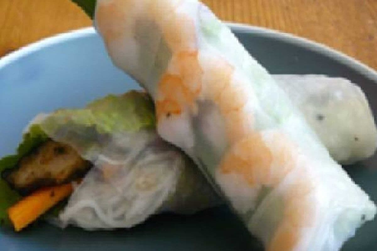 🌯 Fresh Shrimp Salad Roll (2)
