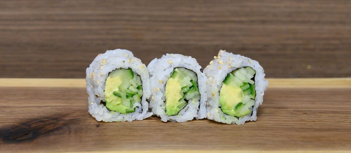 Avocado and Cucumber Roll