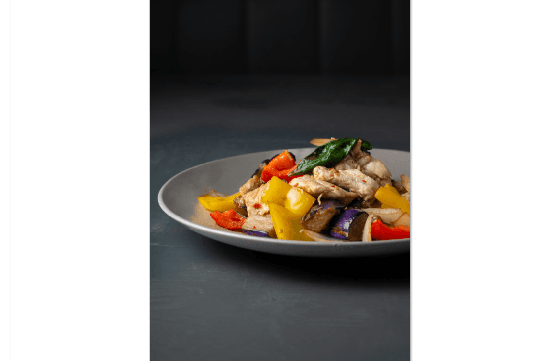 SF2. Spicy Eggplants and Basil