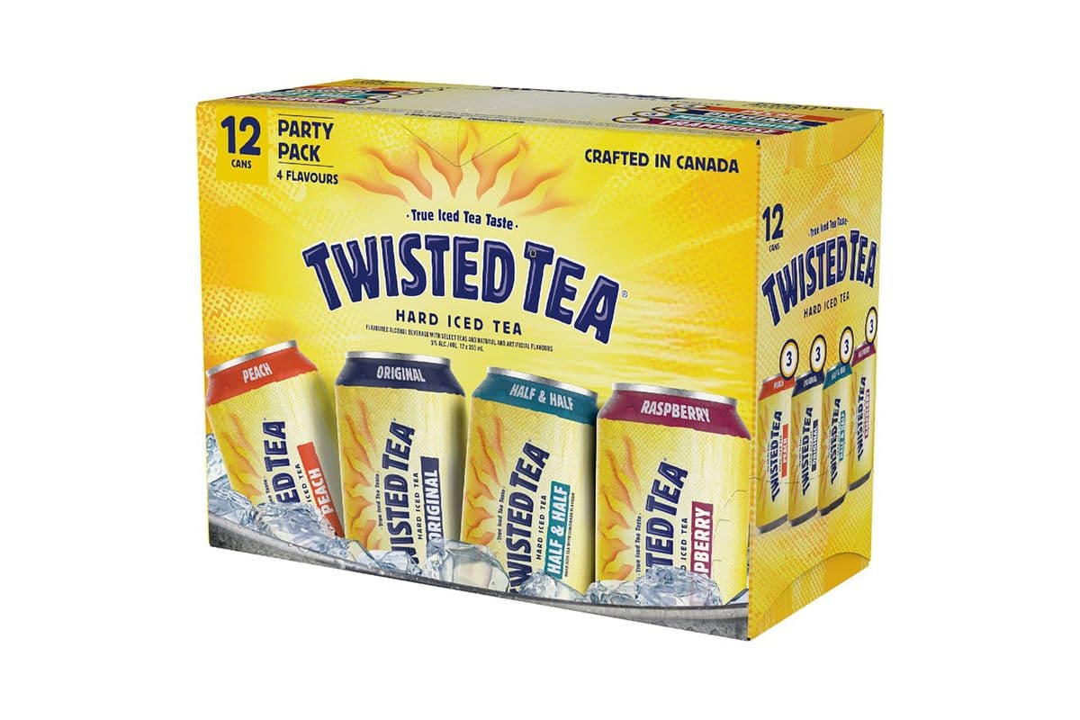 801540. Twisted Tea Variety (12 Cans) (12 x 355ML)