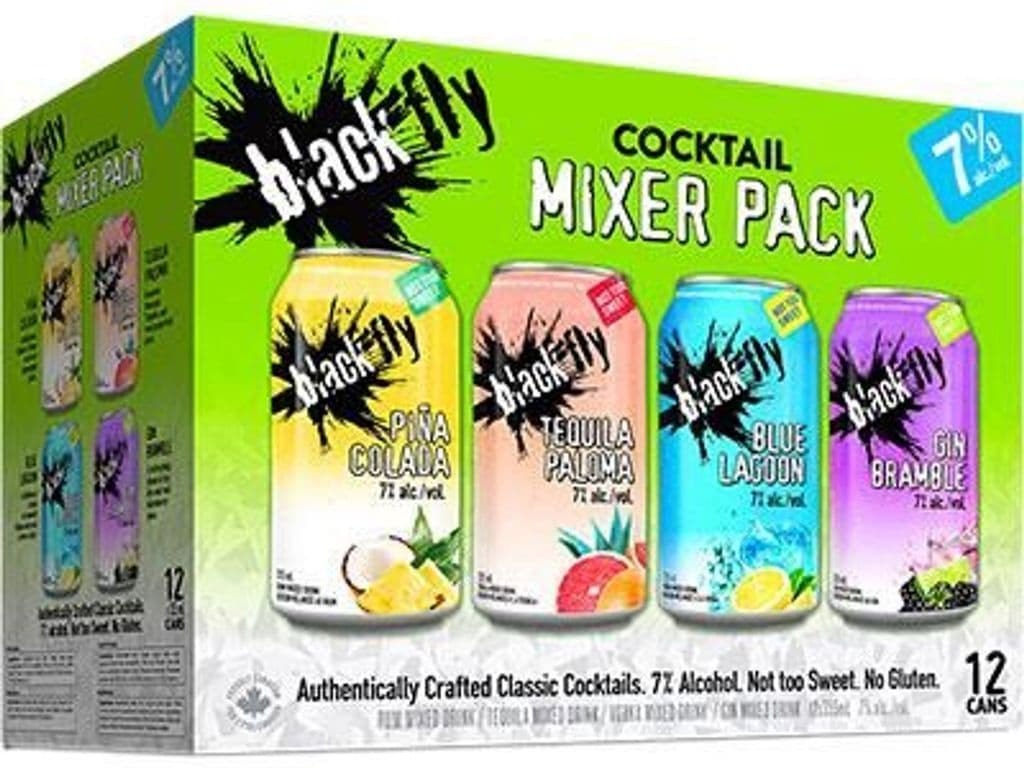 Black Fly Cocktail Mixer 12x355ml