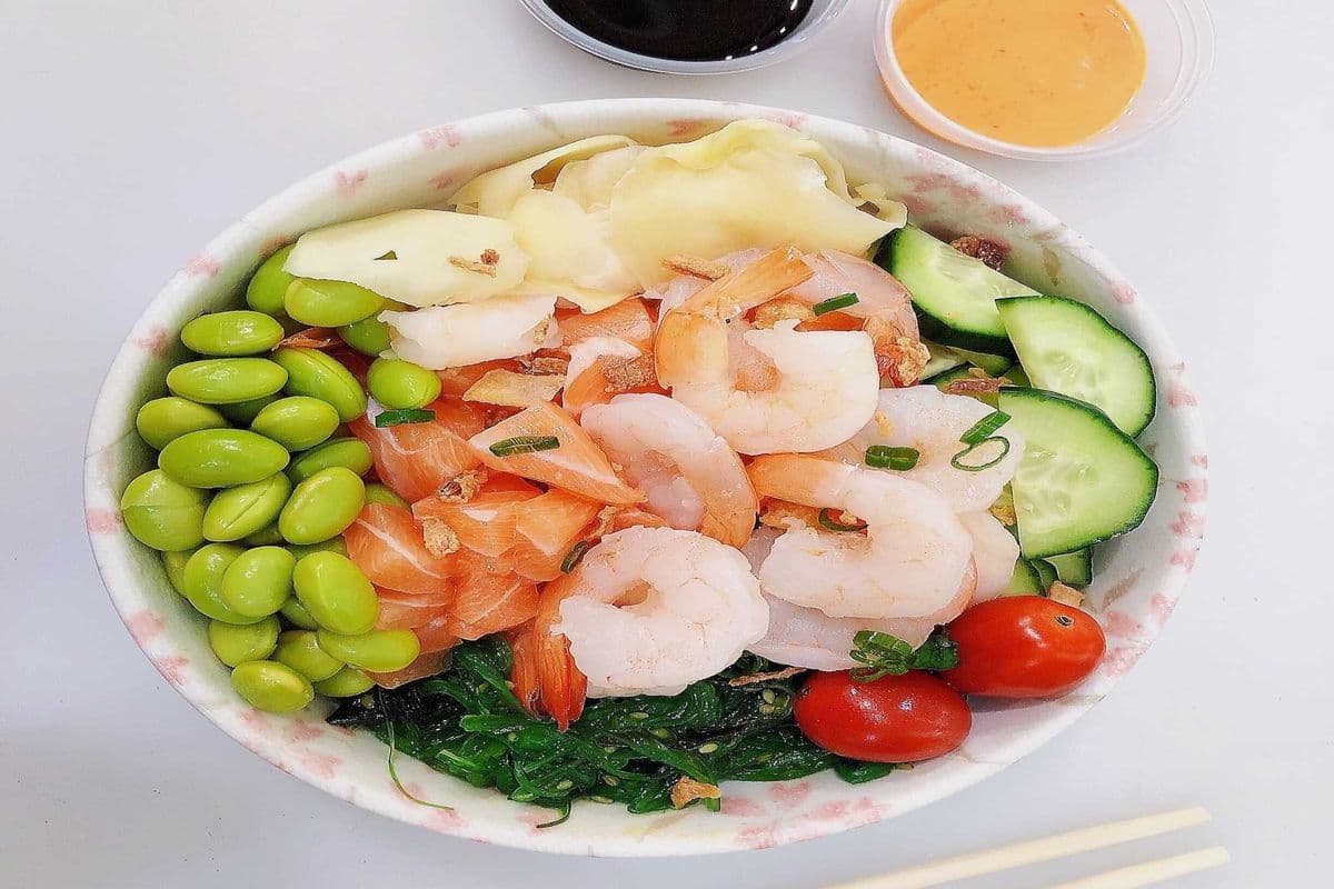 Citric Fresh Poke Bowl