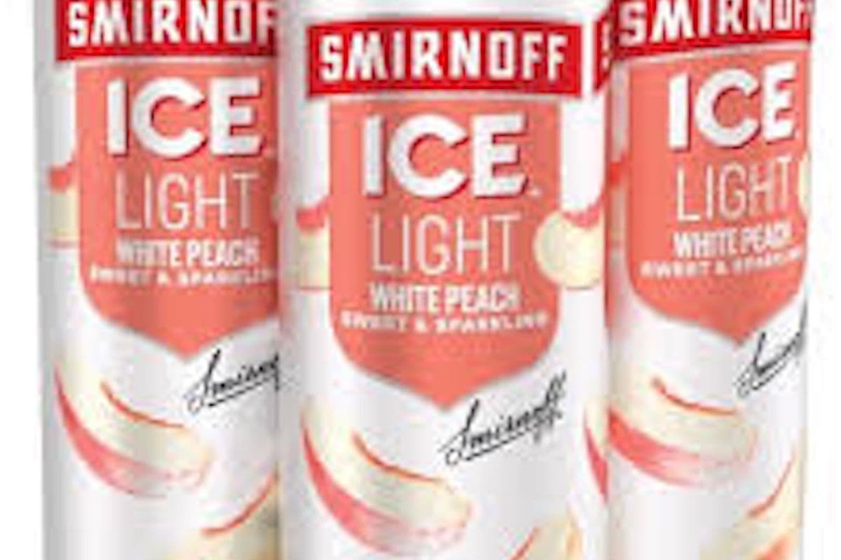 Smirnoff Ice Light Soda Malt Beverages (PEACH ) (4 x 355 ml)