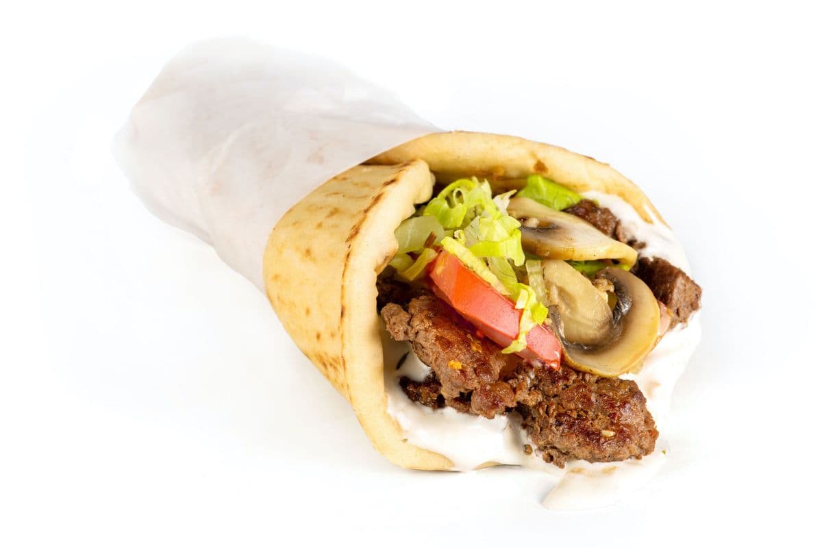 Pita au viande hachée / Minced Meat Pita