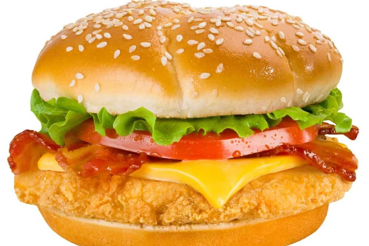 Charbroiled Chicken Club Burger